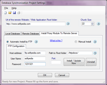 SQL Synchronizer for Remote Connection Restricted Hosting screenshot 4
