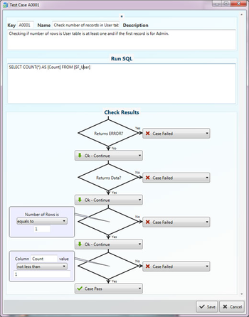 SQL Tester screenshot