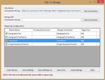 SQL To Mongo screenshot 2