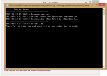 SQL To Mongo screenshot 3