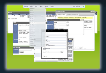 SQLCMS screenshot