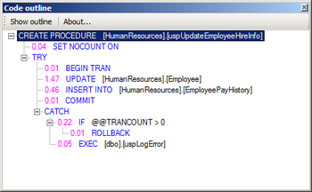 SqlCodeGuard screenshot 2