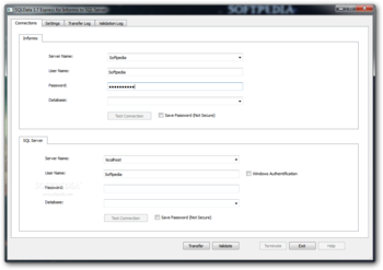 SQLData Express for Informix to SQL Server screenshot