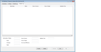 SQLData Express for Sybase ASE to SQL Server screenshot