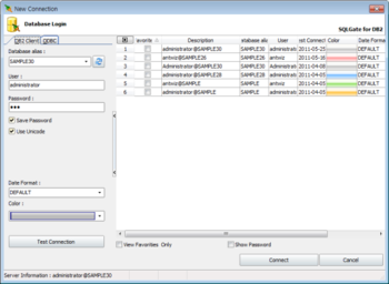 SQLGate for DB2 screenshot