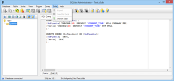 SQLite Administrator screenshot 4