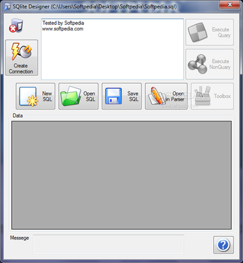 SQlite Designer screenshot