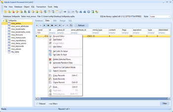 SQLite Expert Personal screenshot 2