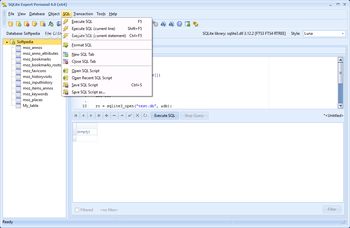 SQLite Expert Personal screenshot 6