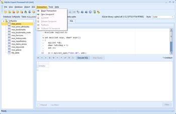 SQLite Expert Personal screenshot 7