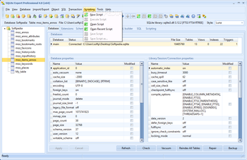 SQLite Expert Professional screenshot 10