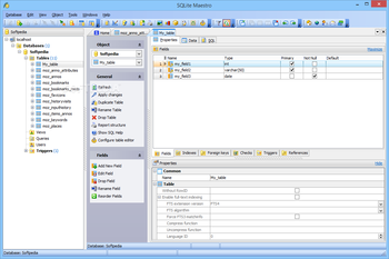 SQLite Maestro screenshot