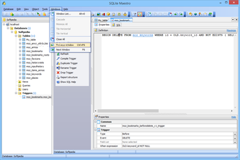 SQLite Maestro screenshot 12