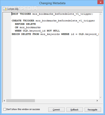 SQLite Maestro screenshot 15