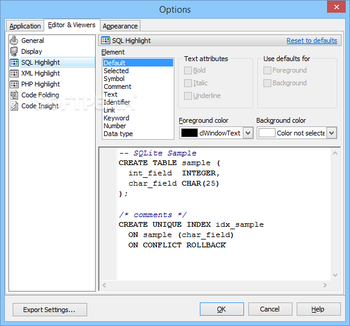 SQLite Maestro screenshot 28