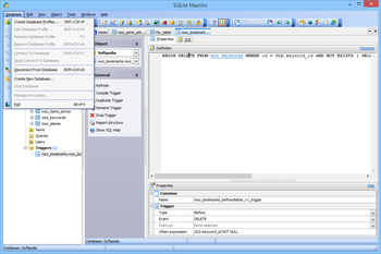 SQLite Maestro screenshot 7