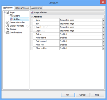 SQLite PHP Generator Professional screenshot 11