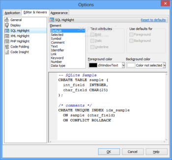 SQLite PHP Generator Professional screenshot 15