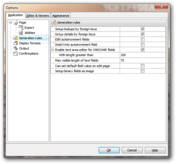 SQLite PHP Generator screenshot 4