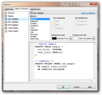 SQLite PHP Generator screenshot 7
