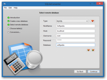 SQLiteConverter screenshot 2