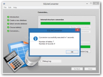 SQLiteConverter screenshot 4