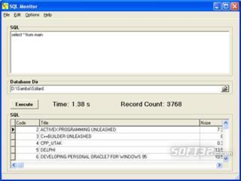 SQLMonitor screenshot 2