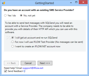 SqlSend screenshot 3