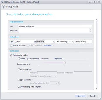 SQLServerBooster screenshot 5