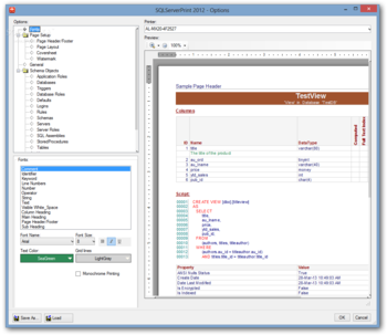 SQLServerPrint screenshot 4