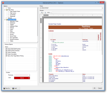 SQLServerPrint screenshot 6