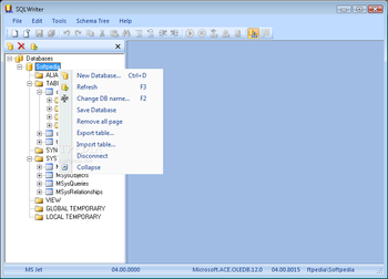 SQLWriter screenshot 3