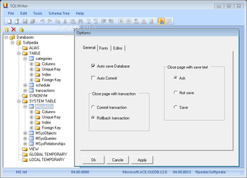 SQLWriter screenshot 4