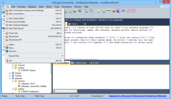 SQLyog Community Edition screenshot 3