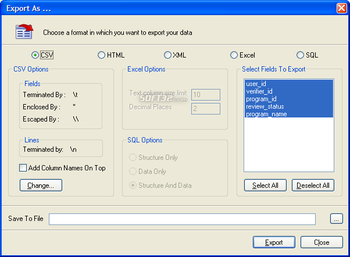 SQLyog MySQL GUI screenshot 10
