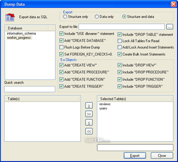SQLyog MySQL GUI screenshot 7