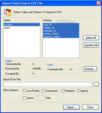 SQLyog MySQL GUI screenshot 9