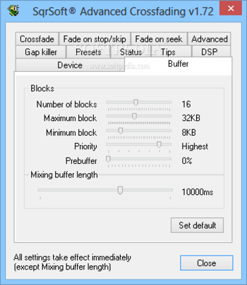 SqrSoft Advanced CrossFading screenshot 2