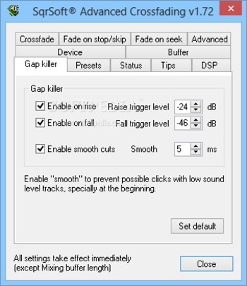 SqrSoft Advanced CrossFading screenshot 3