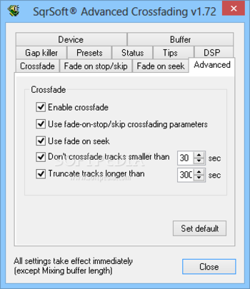 SqrSoft Advanced CrossFading screenshot 7