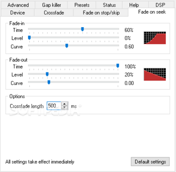 SqrSoft Advanced Crossfading Output screenshot 5