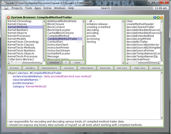 Squeak screenshot