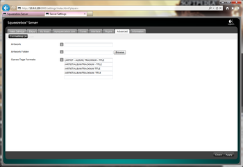 Squeezebox Server screenshot 10