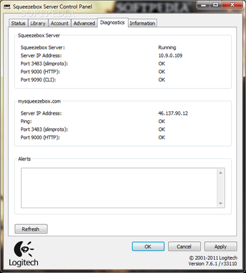 Squeezebox Server screenshot 4