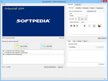 SquiggleMark screenshot