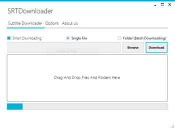 SRTDownloader screenshot