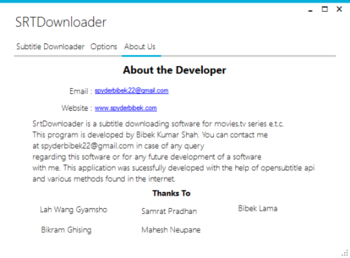 SRTDownloader screenshot 3