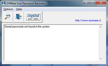 SRWare Iron Password Recovery screenshot 2