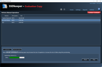 SSDkeeper Professional screenshot 5
