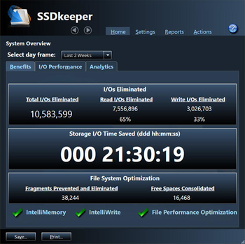 SSDkeeper Server screenshot